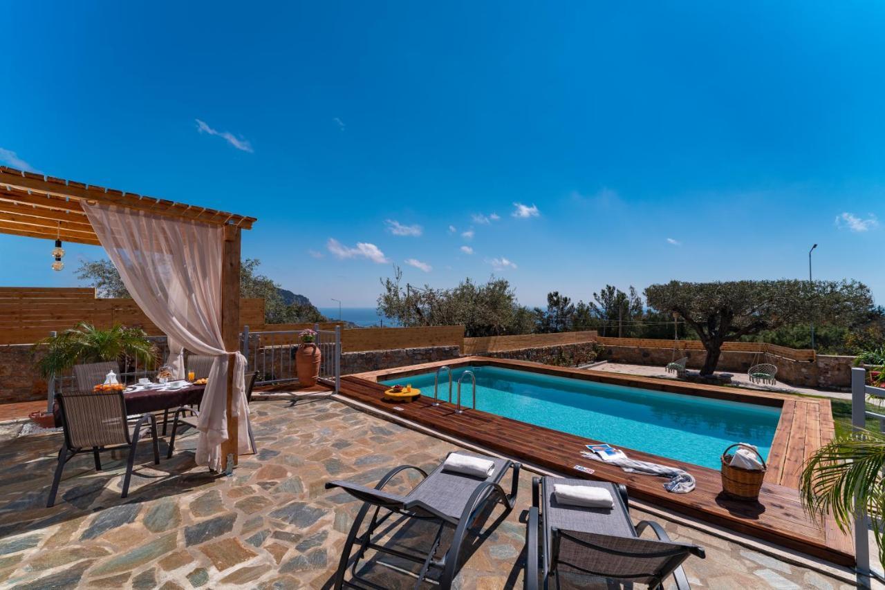 Sea Rock Villa Rodos Archangelos  Extérieur photo